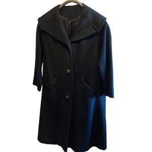 6233 Vintage Womens winter long coat Custom made